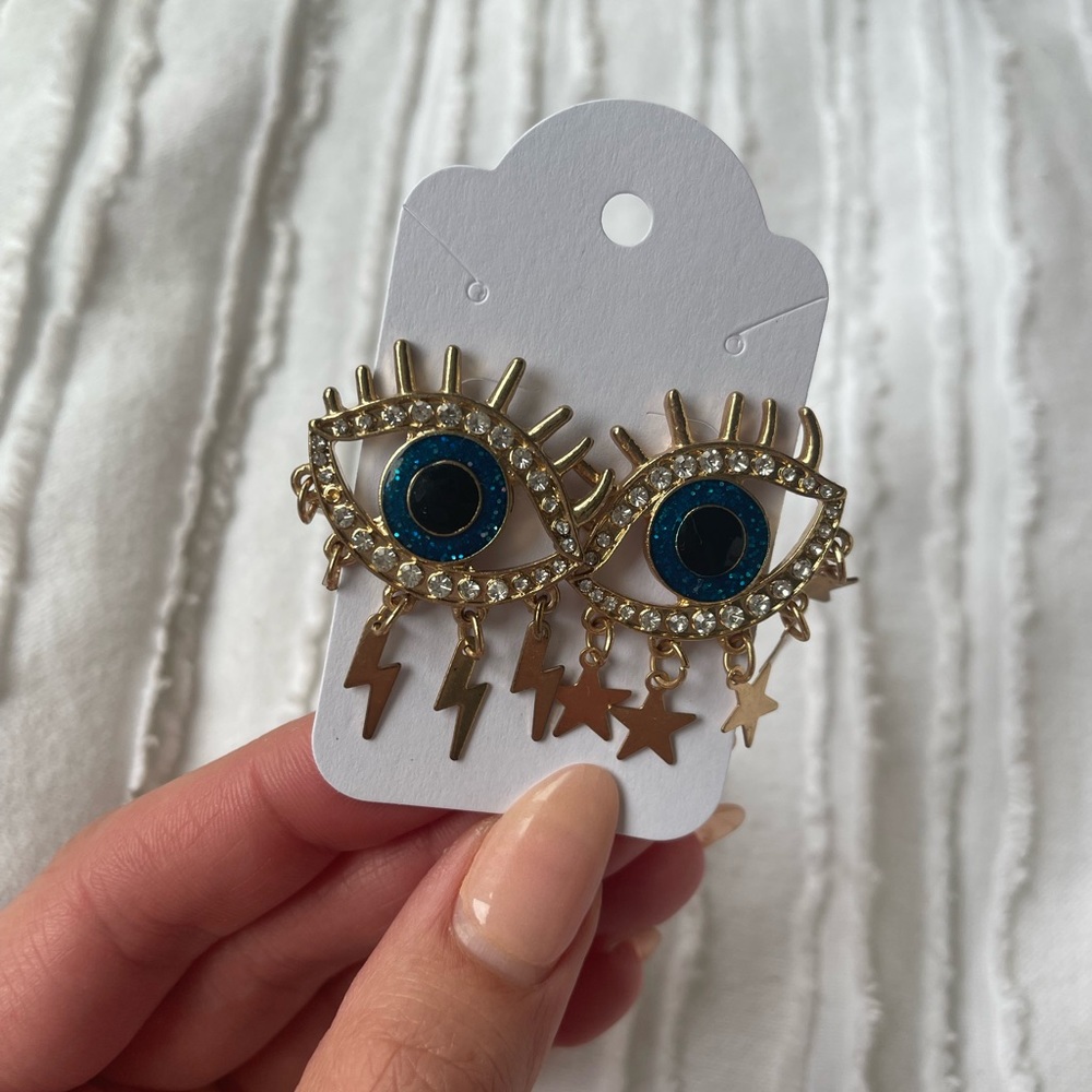 Statement Stud Earrings - image 2